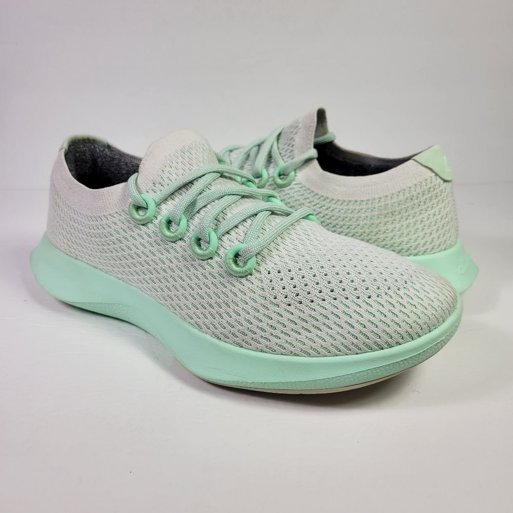 Allbirds Women's Gaia Green Tree Dasher Running Shoe Sz 10